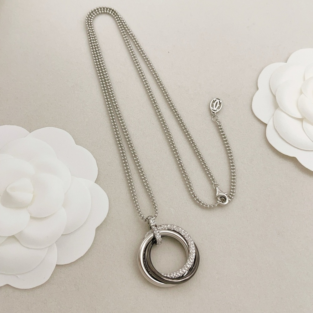 Cartier silver necklace